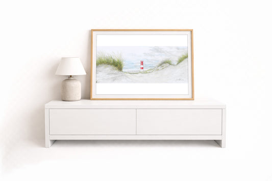 Helgoland-Düne – Kunstdruck von Gero Klemke