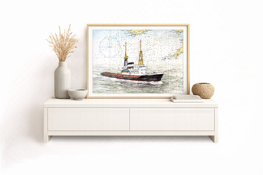 Pacific – Kunstdruck von Gero Klemke