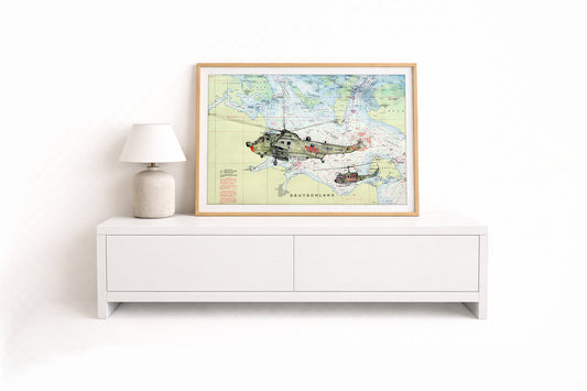 SAR King & Bell – Kunstdruck von Gero Klemke