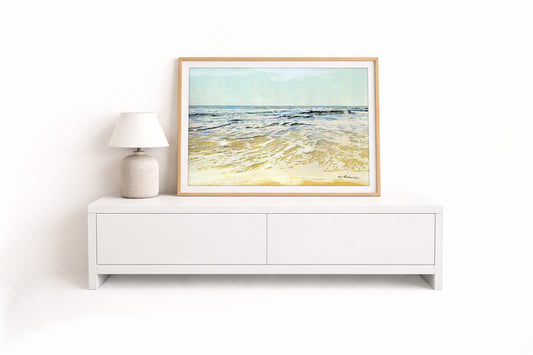 Sommerwellen – Kunstdruck von Gero Klemke