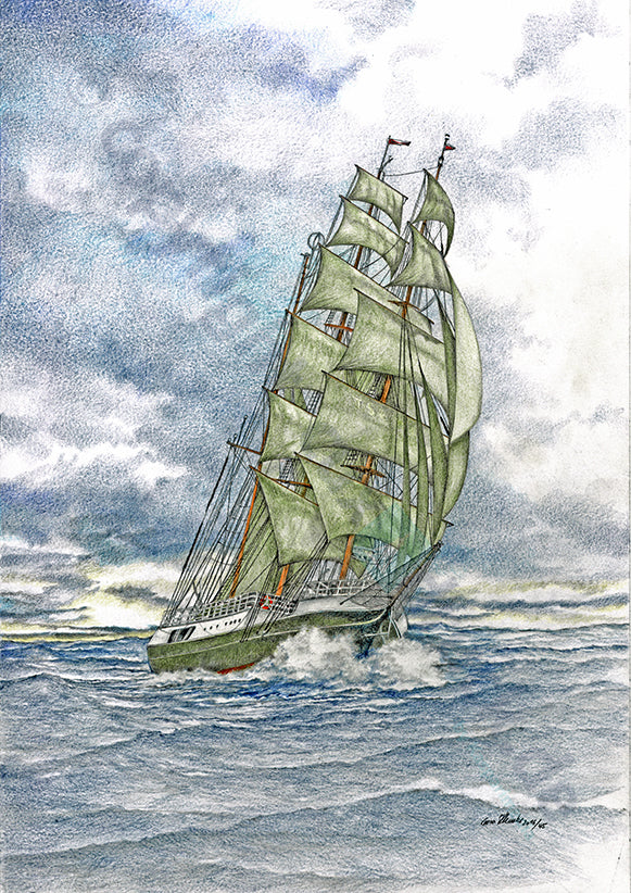 Alexander von Humboldt I im Sturm