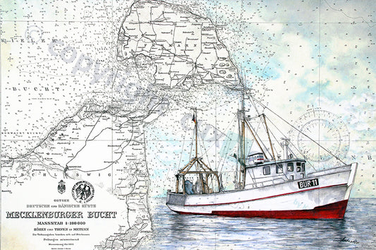 BUR 11 – Kunstdruck von Gero Klemke