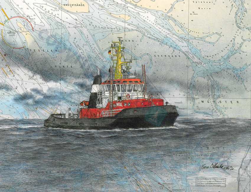 Schlepper Bugsier Wal