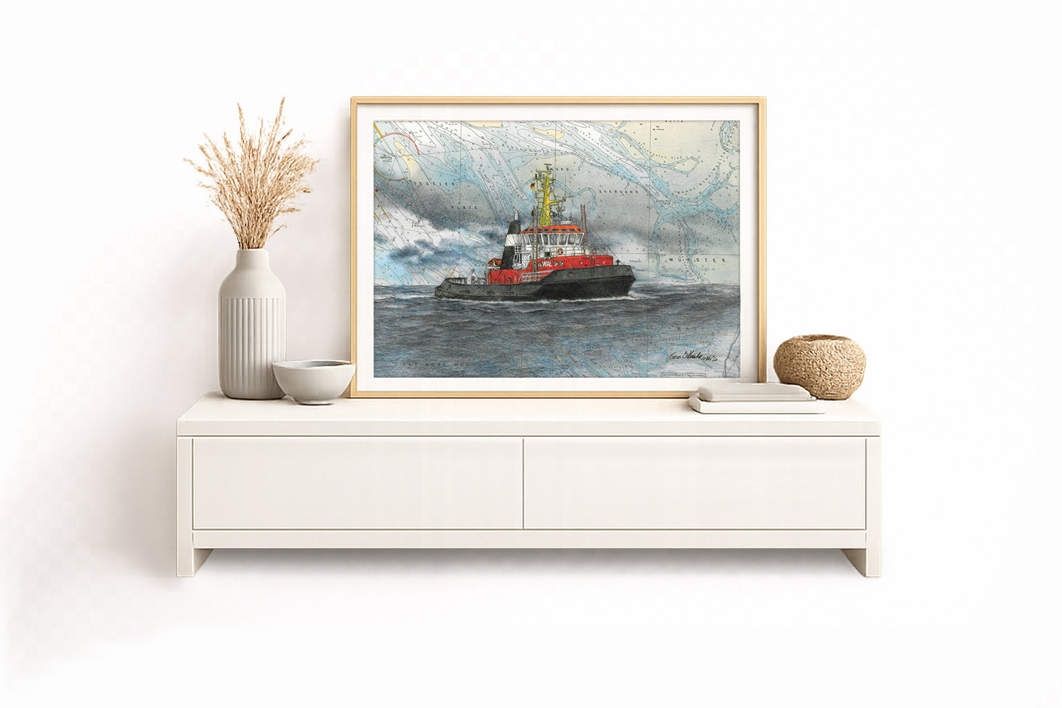 Schlepper Bugsier Wal