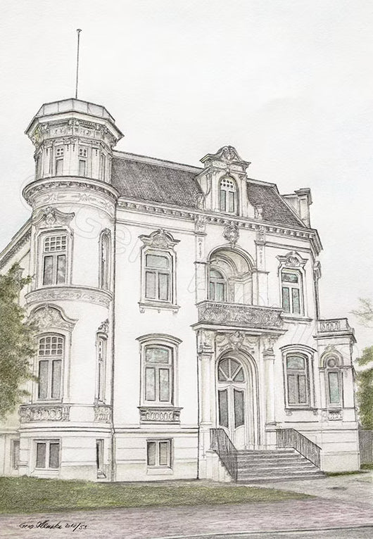 Cuxhavener Diakonie – Kunstdruck von Gero Klemke