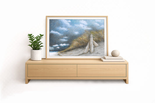 Düne – Kunstdruck von Gero Klemke