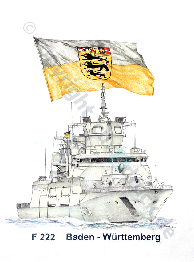 F222 Fregatte Baden-Württemberg