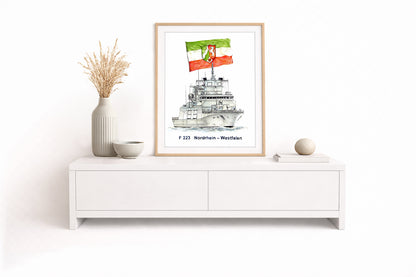F223 Fregatte Nordrhein-Westfalen