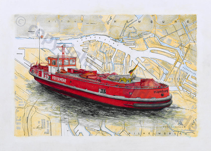Feuerlöschboot Hamburg