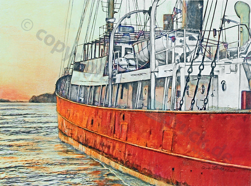 Feuerschiff im Ruhestand