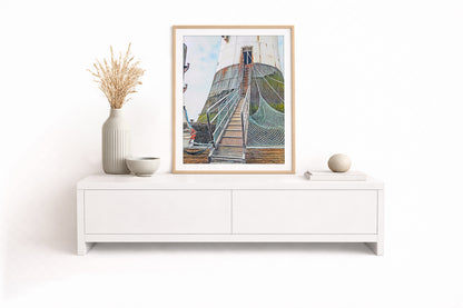 Leuchtturm Roter Sand Gangway