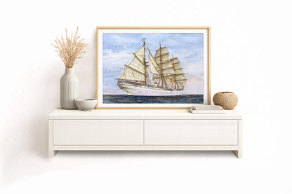 Gorch Fock Stb von achtern V