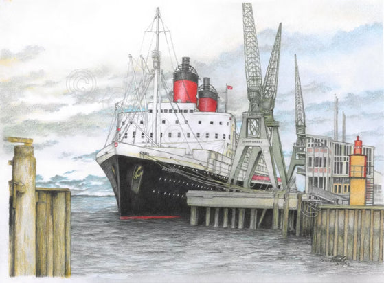 Hanseatic am Pier Hamburg