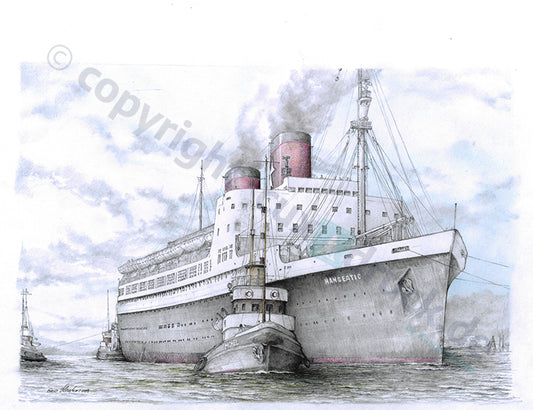 Hanseatic – Kunstdruck von Gero Klemke