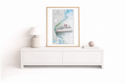Hanseatic Hamburg Seekarte