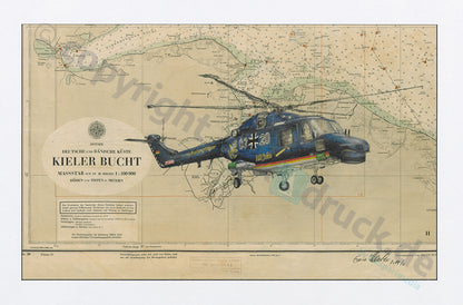 Lynx Marinehubschrauber