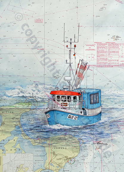 Fischkutter GLO 12