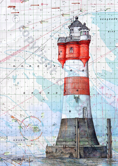 Leuchtturm Roter Sand III