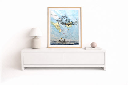 NH90 über Fregatte F208