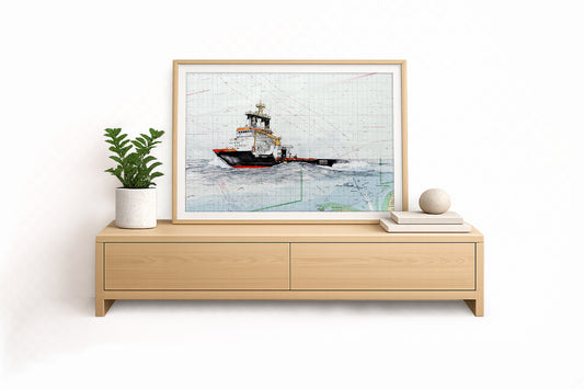 Nordic – Kunstdruck von Gero Klemke