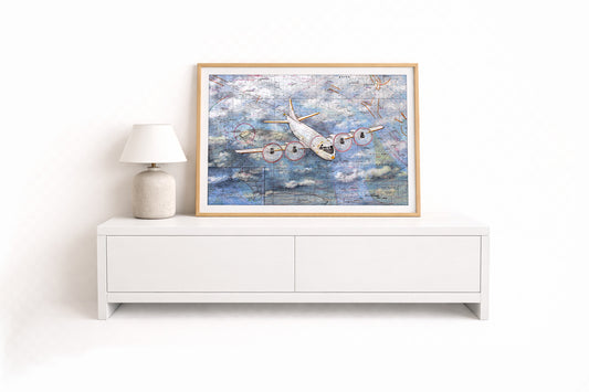 P-3 Orion II – Kunstdruck von Gero Klemke