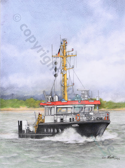 Peilschiff Wedel