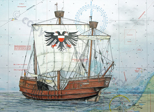 Lisa von Lübeck – Kunstdruck von Gero Klemke