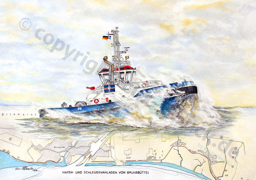 Schlepper BO Brunsbüttel