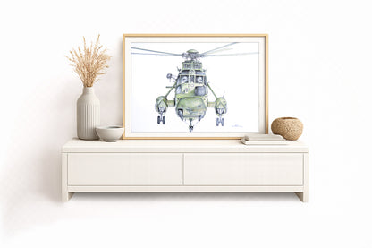 Sea King im Anflug