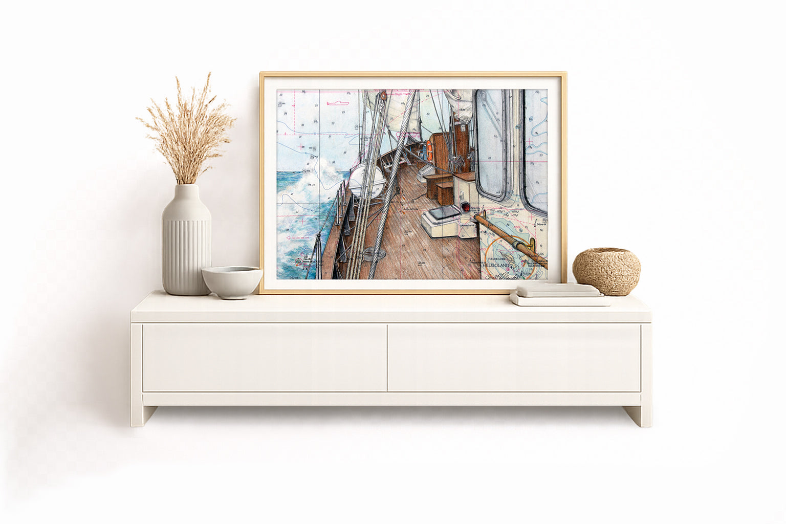 Segler „Nordwind“ – Backbord