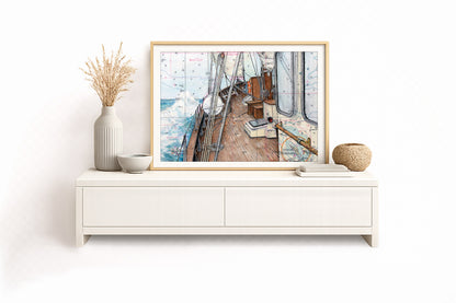 Segler „Nordwind“ – Backbord
