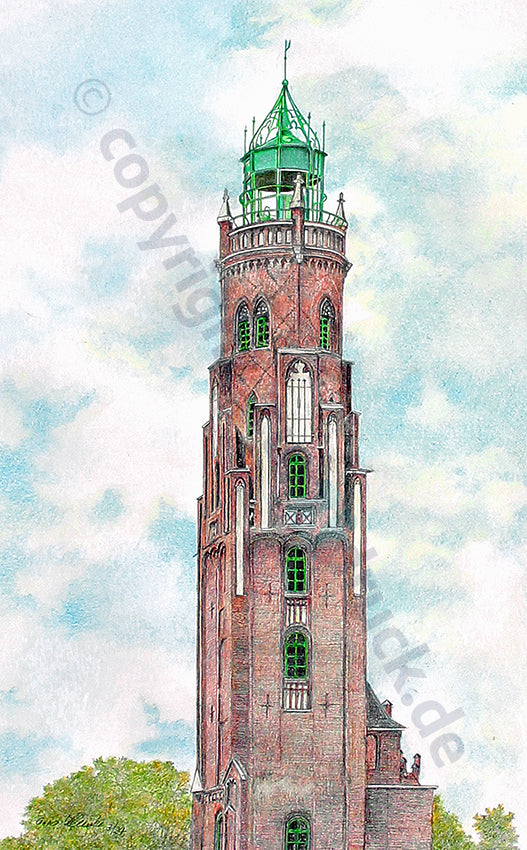 Simon-Loschen-Leuchtturm Bremerhaven