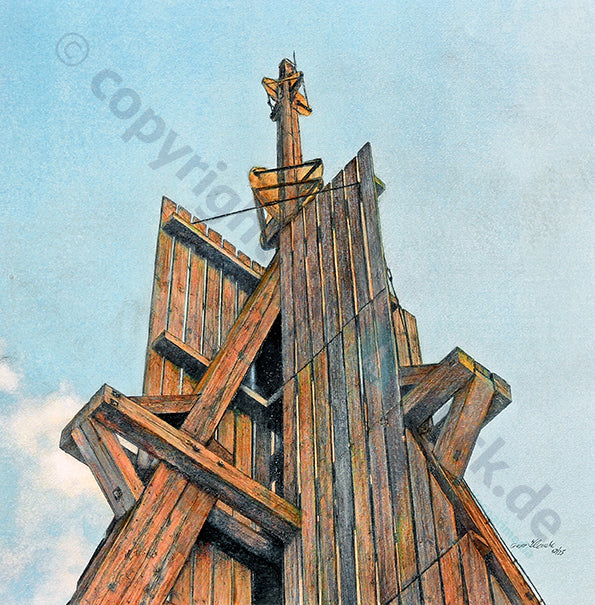 Spitze der Kugelbake Cuxhaven