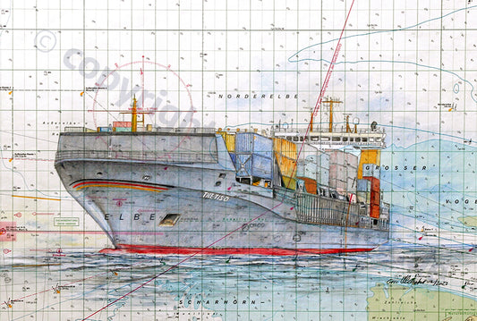 Thetis D – Kunstdruck von Gero Klemke