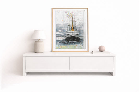 WAL – Kunstdruck von Gero Klemke