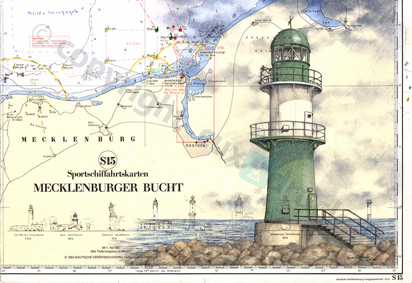 Leuchtturm Warnemünde Steuerbord