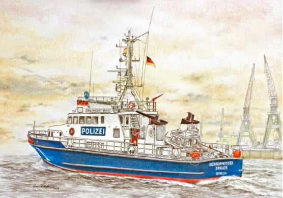 Wasserschutzpolizei Cuxhaven Bürgermeister Brauer