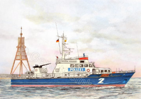Wasserschutzpolizei Cuxhaven Bürgermeister Weichmann