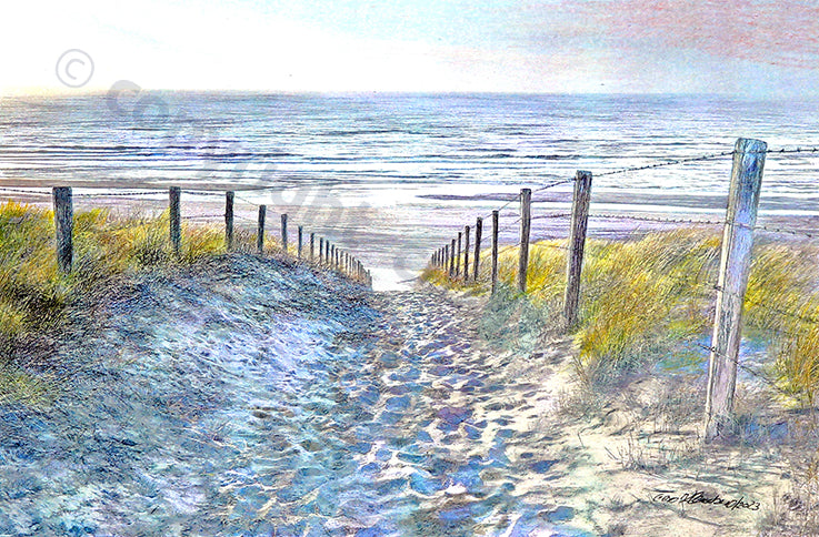 Weg zum Meer